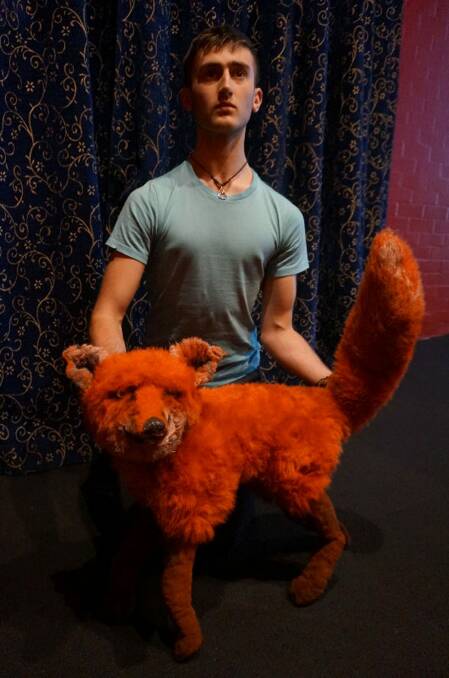 Marcel Cole as the Fox in The Little Prince. Photo: supplied