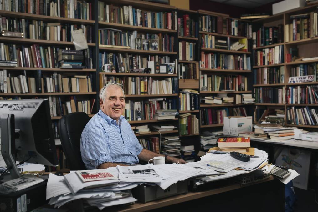 Former Canberra Times editor Jack Waterford. Photo: Rohan Thomson