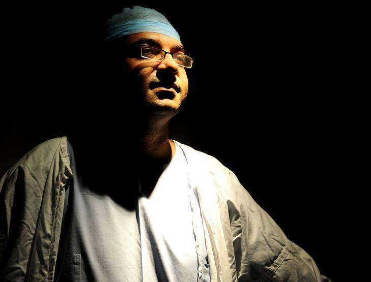 Doctor Muhammad Ali Hussain, senior registrar of plastic surgery at Canberra Hospital. Photo: Stuart Walmsley