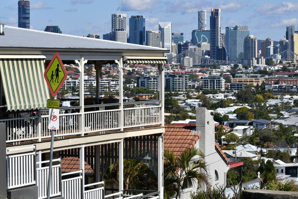 Brisbane's low-density residential suburbs would see fewer apartment blocks move in if the council approves a temporary order. Photo: AAPIMAGE