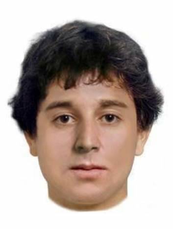 Facefit of man police think may be able to provide important information into the circumstances surrounding the death of a 68-year-old man at Lake Tuggeranong on Thursday. Photo: Supplied
