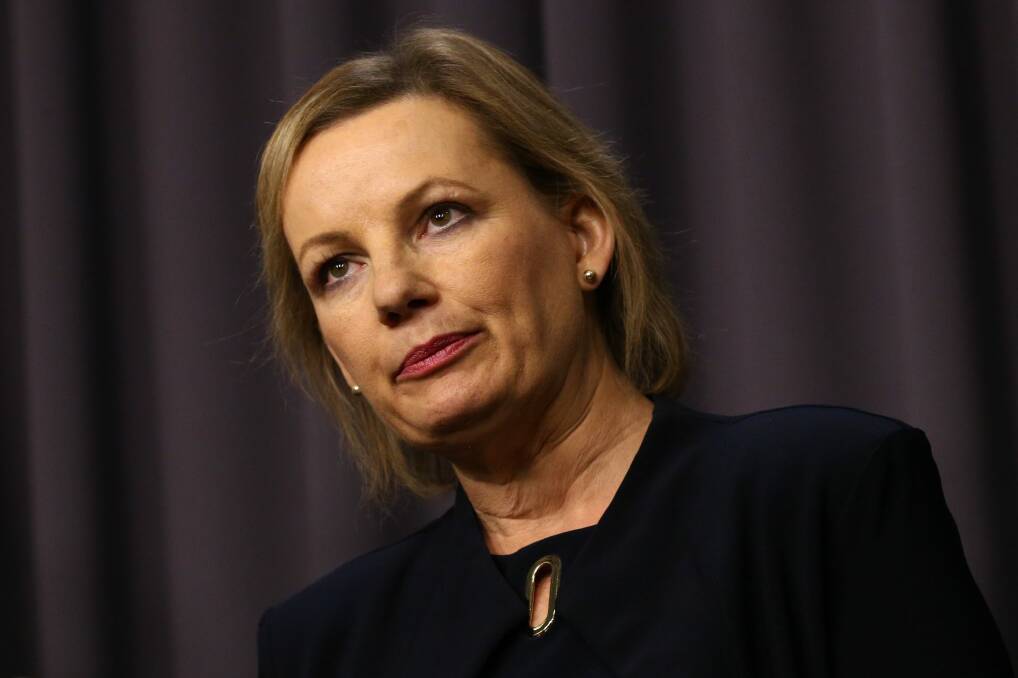 Health Minister Sussan Ley says sporting organisations could lose government funding if they fail to provide gender-neutral travel arrangements.  Photo: Andrew Meares