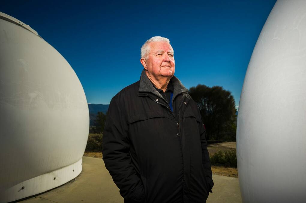 Ian Chubb recalls the reopening of the observatory after it was destroyed in the 2003 bushfires. Photo: Dion Georgopoulos