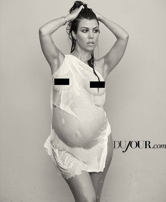 Kourtney Kardashian Porn - Pregnant Kourtney Kardashian attempts to break the internet with nude photo  shoot | The Canberra Times | Canberra, ACT