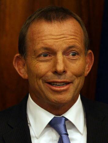 Tony Abbott Photo: Dean Sewell