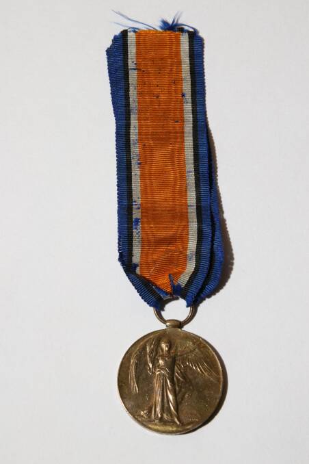 Some of the medals in the recovered collection. Photo: Queensland Police Service