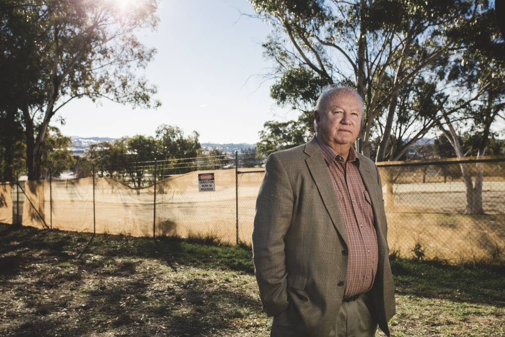Weston Creek Community Council chair Tom Anderson says a lack of park and ride spaces in the area is creating a strain on surrounding infrastructure. Photo: Jamila Toderas