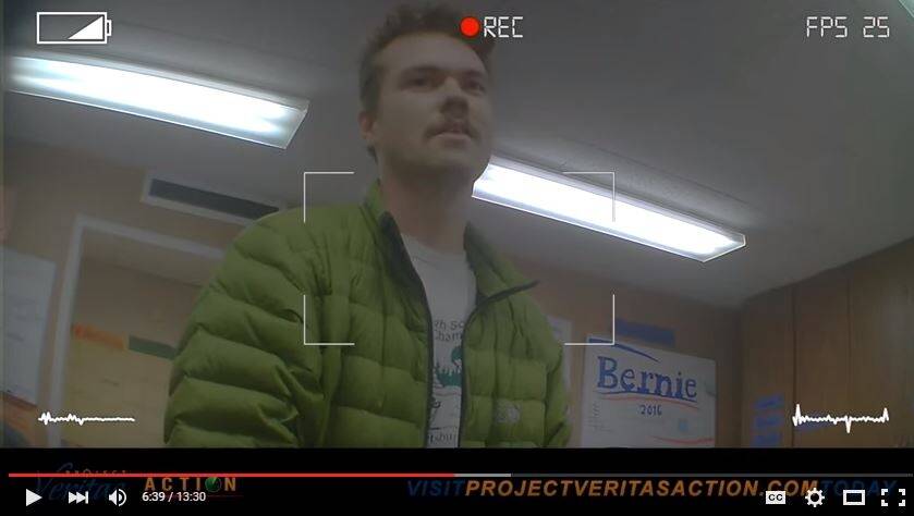 Ben Kremer captured in the undercover video. Photo: YouTube