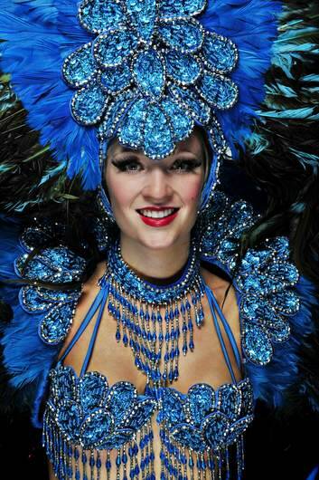 She's got the look ... Fuchsia Bullot will soon leave Canberra for Paris and life in the Moulin Rouge as a showgirl. Photo: Jay Cronan