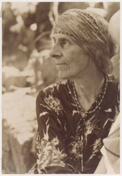 Marion Mahony Griffin in her later years. Photo: National Library of Australia