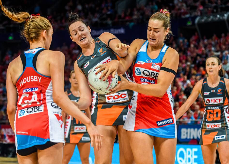 Star in the making: Sophie Garbin has been brilliant in her Super Netball rookie season. Photo: AAP