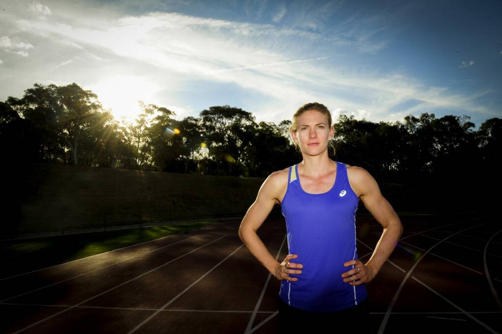 Melissa Breen is hoping to beat a frustrating injury to qualify for the Commonwealth Games. Photo: Melissa Adams