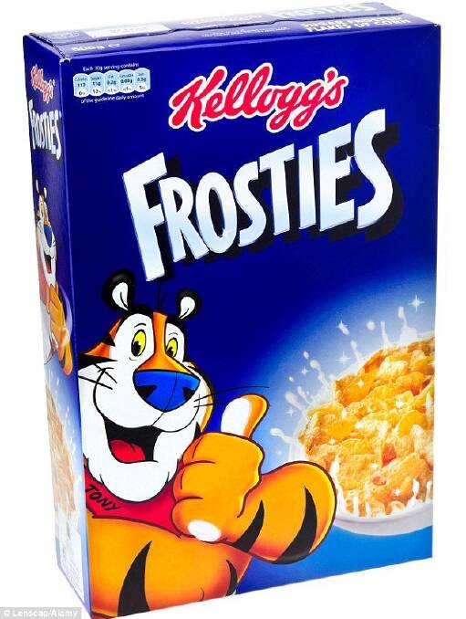 Frosties' Tony the Tiger.