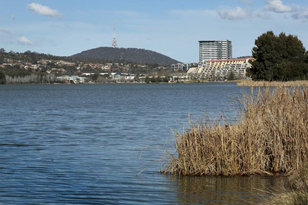 Police responded to reports of a man drowning  in Lake Ginninderra about 3.40pm on Christmas Day. Photo: Jeffrey Chan
