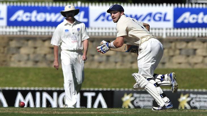 David Dawson scored 148 for NSW Second XI against ACT Comets at Manuka Oval in October. Photo: Melissa Adams