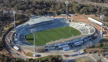 Canberra Stadium. Photo: Graham Tidy