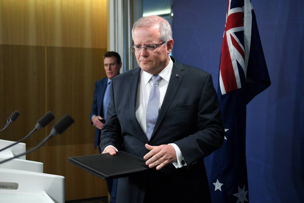 Prime Minister Scott Morrison says Australia needs a dedicated new law that makes religious discrimination illegal. Photo: AAP