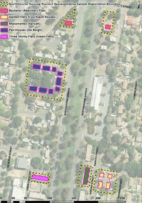 The National Trust has slammed the plans to demolish the Northbourne Avenue public housing precinct. Photo: Supplied