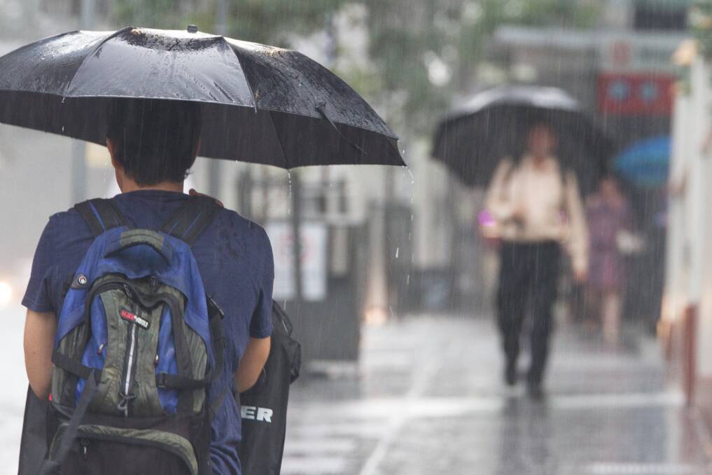 Heavy rainfall has been dumped across Queensland. Photo: Fairfax Media