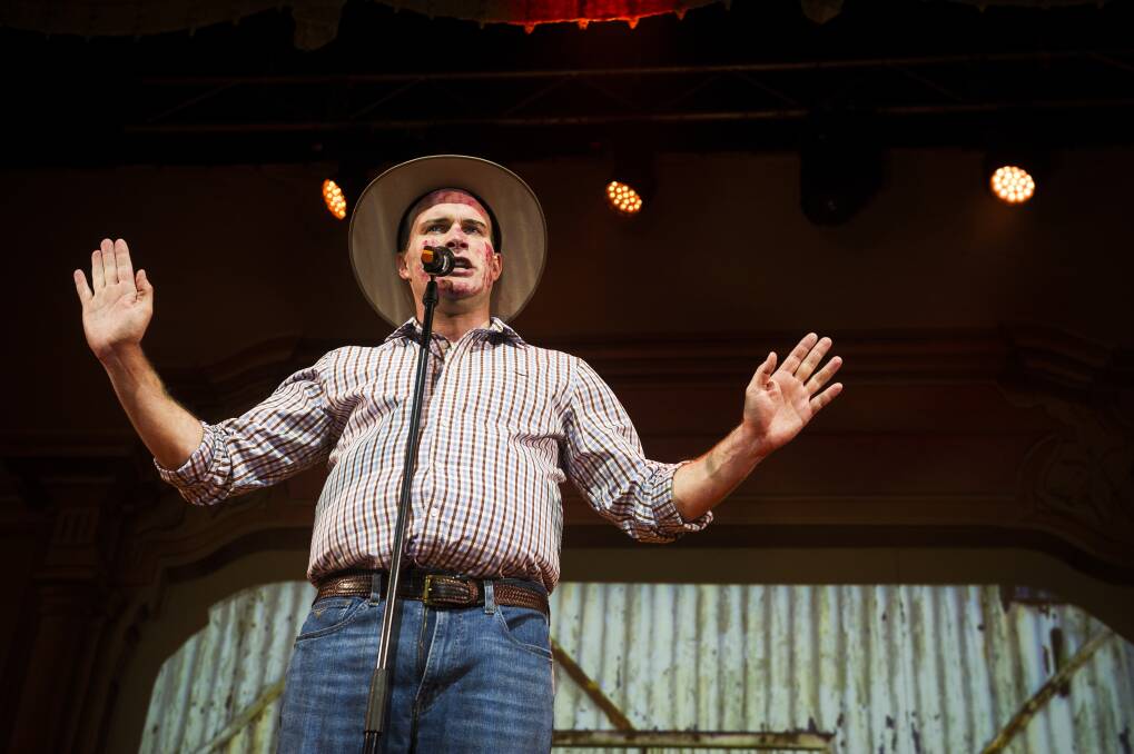  Douglas Hansell as Barnaby Joyce. Photo:  Dion Georgopoulos