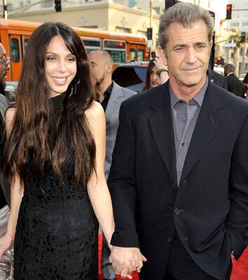 Mel Gibson and Oksana Grigorieva. Photo: Getty Images