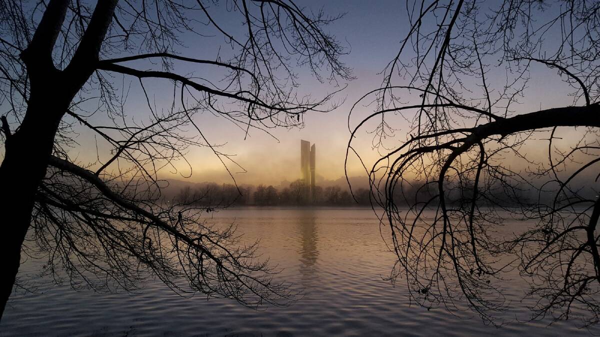 Martin Fisk's entry to the Canberra Times winter photo competition. Photo: Martin Fisk