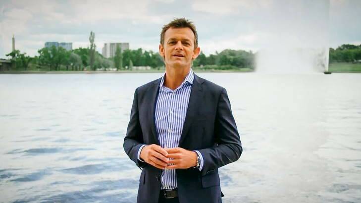 National Australia Day Council chair Adam Gilchrist hosts This is My Australia. Photo: Network Ten