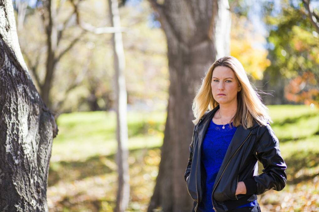 Erin Regan is ready to speak up on domestic violence more than two decades after her sister Leanne was murdered by her husband in 1992. Photo: Jamila Toderas