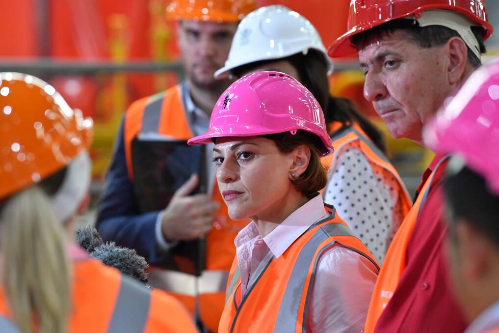Deputy Premier Jackie Trad has defended the Labor government's Adani processes. Photo: Darren England/AAP