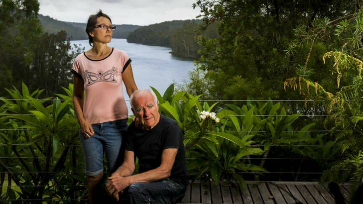 Owners of the Nelligen Gallery Bed and Breakfast, Frank and Beatrice Loges. Photo: Rohan Thomson