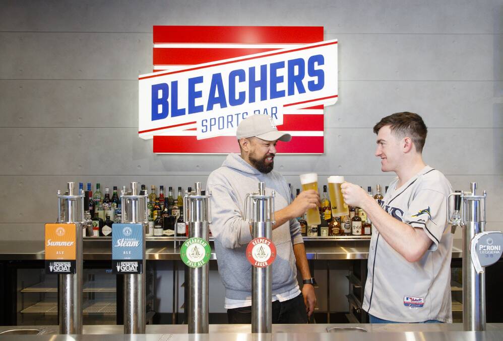 Begin your night at Bleachers. Photo: Sitthixay Ditthavong
