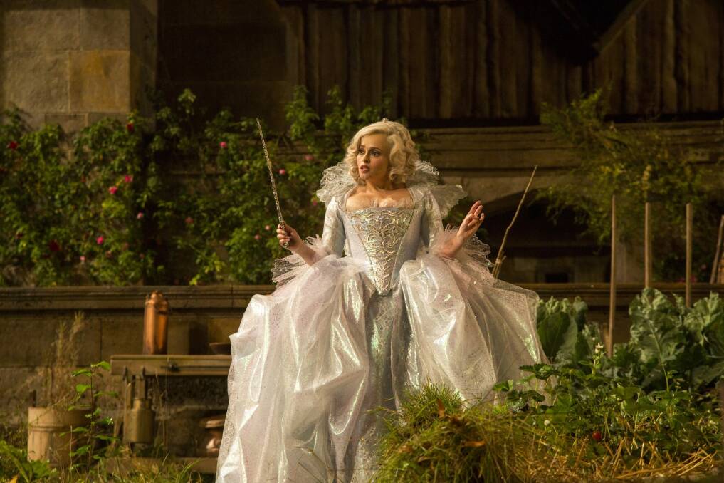 Helena Bonham Carter as the fairy godmother in Cinderella. Photo: Jonathan Olley