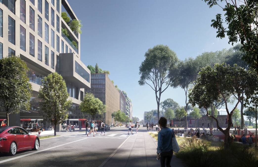 The entire Parramatta/Westmead area will receive increased infrastructure in anticipation of a sharp population increase. Photo: The University of Sydney