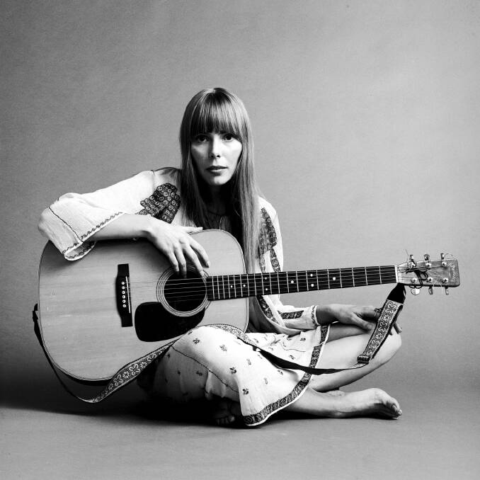 "Joni Mitchell influenced my musical tastes greatly. She is a poet, seer and a pure of heart artist for what is now many generations." Photo: Supplied 