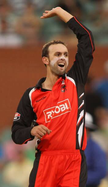 Nathan Lyon has taken eight wickets in nine one-day matches for the Redbacks. Photo: Morne de Klerk
