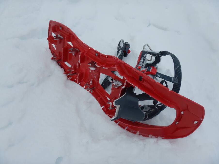 Today’s modern snowshoes are much more high-tech. Photo: Tim the Yowie Man