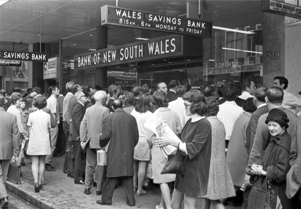 Banks were once told people like queues as long as they move.  Photo: Supplied