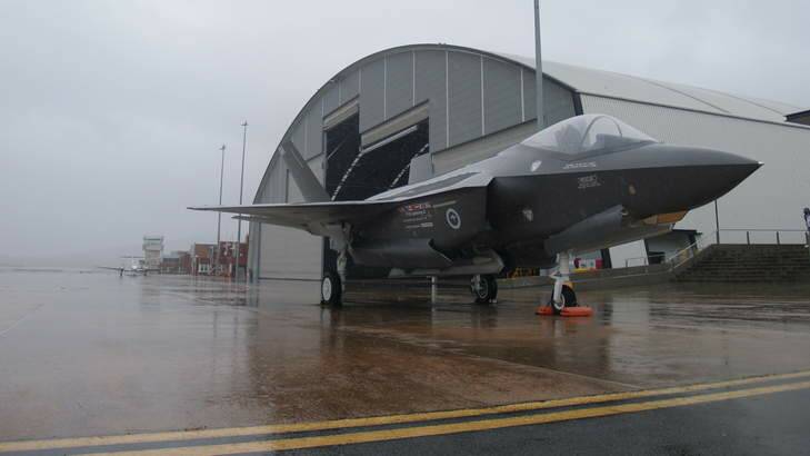 The F-35 Lightning II full scale mock-up will give Canberrans at the Open Day their first view of the latest aircraft technology.