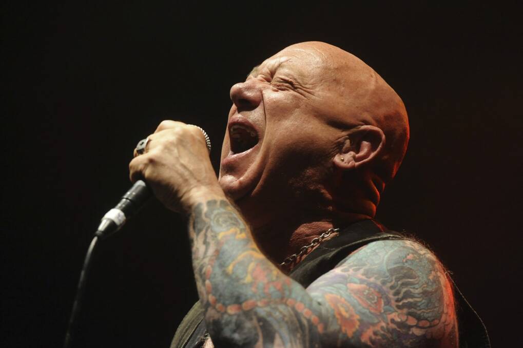 Angry Anderson will be performing with the James Southwell Band at the Gundaroo Music Festival on Saturday, October 10. Photo: Mick Tsikas