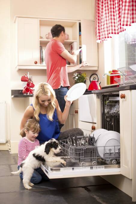Read to kids while doing chores such as the dishes.