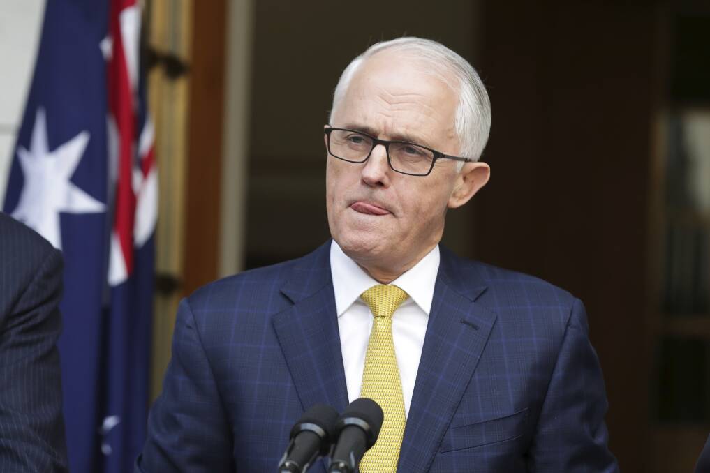Malcolm Turnbull faced some heat this week. Photo: Alex Ellinghausen