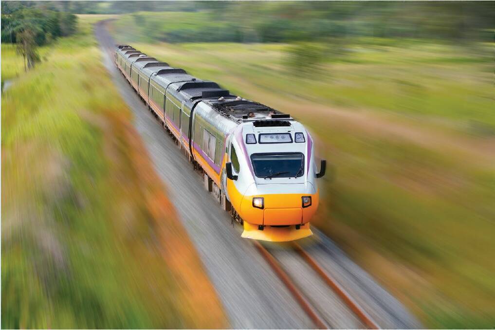 The federal government has pledged to create a fast rail link between Melbourne and Geelong.  Photo: Supplied