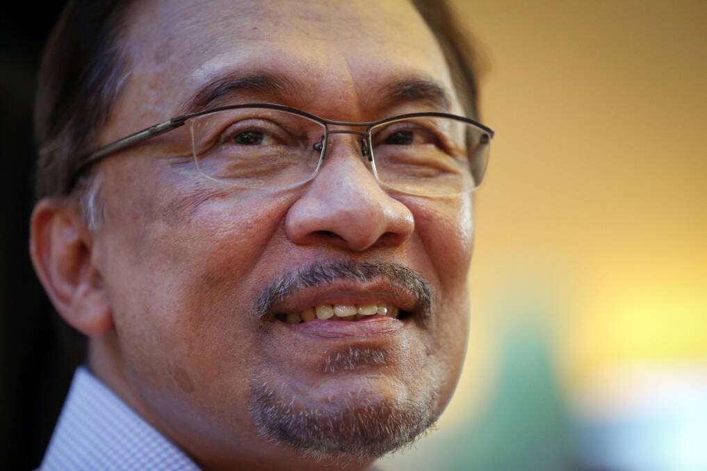 Anwar Ibrahim in 2014, before his second stint in jail. Photo: AP