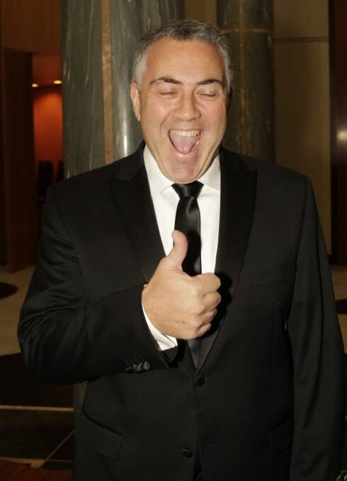 Hung out to dry: Joe Hockey. Photo: Andrew Meares