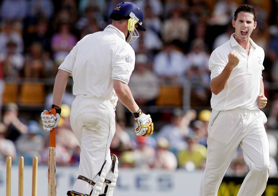 Andrew Flintoff's England side endured a nightmare tour kicked off by Shaun Tait and the PM's XI. Photo: AP