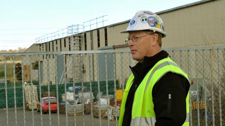 Last chance ... CFMEU ACT secretary Dean Hall says his union will shutdown unsafe workplaces if safety is not improved. Photo: Supplied