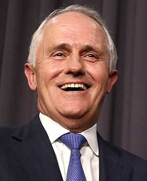 Malcolm Turnbull will become Australia's fifth prime minster in five years. Photo: Alex Ellinghausen