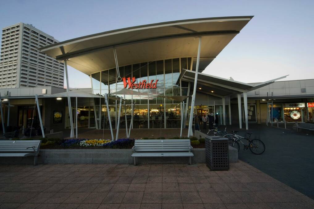 Sold: GPT Wholesale Shopping Centre Fund is selling its 50 per cent stake in Westfield Woden Plaza. Photo: Eddie Misic