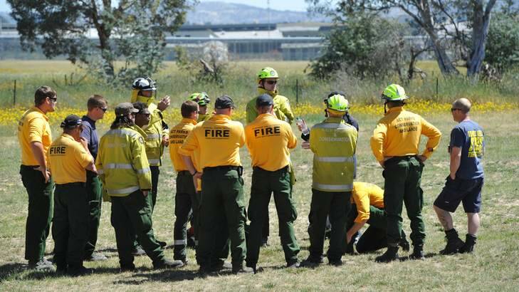 The ACT government announced a review of its bushfire strategy. Photo: Graham Tidy