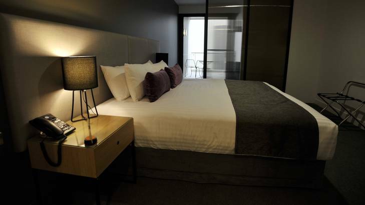 One-bedroom apartment at East Hotel in Kingston. Photo: Jay Cronan